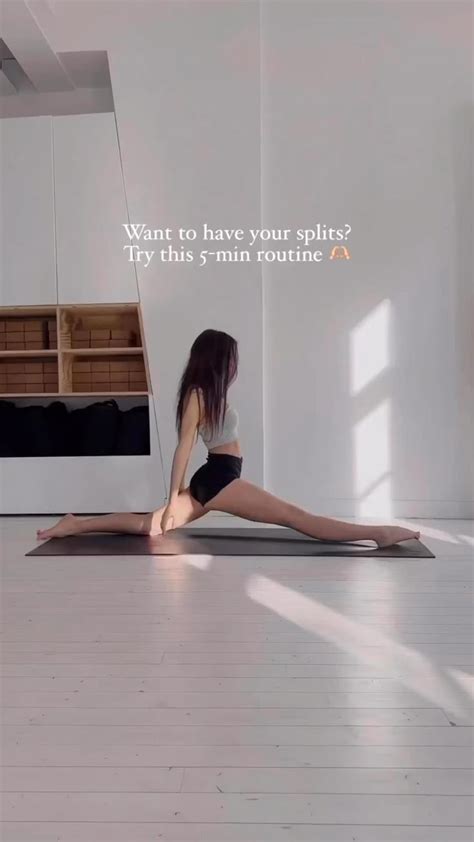 Image result for Gymnastics Tutorial Splits Beginner