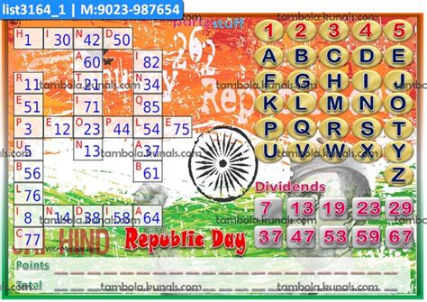 Republic Day Scrabble pingu kukuba in Republic Day theme