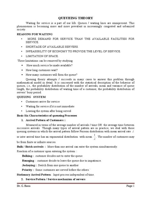 Image result for Queue Theory Basics