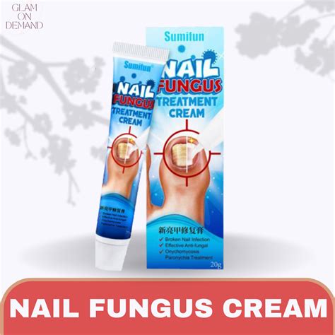 Antibacterial Cream Anti Fungal Cream Nail Fungus Treatment Paronychia Nail Care Repair Ointment ...