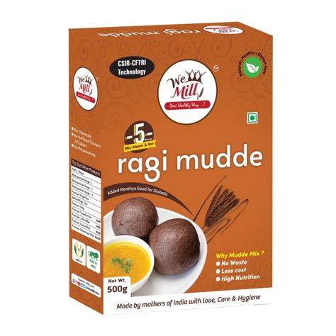 We Mill Ragi Mudde Mix (500 Grams) : Amazon.in: Grocery & Gourmet Foods