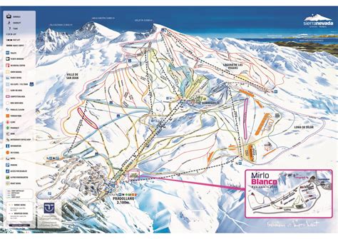 Sierra Nevada Ski Resort Guide, Location Map & Sierra Nevada ski ...