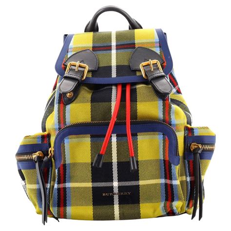 Burberry Rucksack Backpack Nylon with Leather Small at 1stDibs ...
