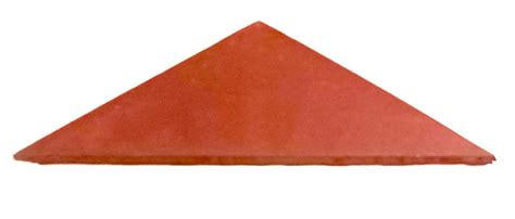 Hexagonal Clay Floor Tile 9" (Quarter Tile) – SREE MURUGAN TILE WORKS ...