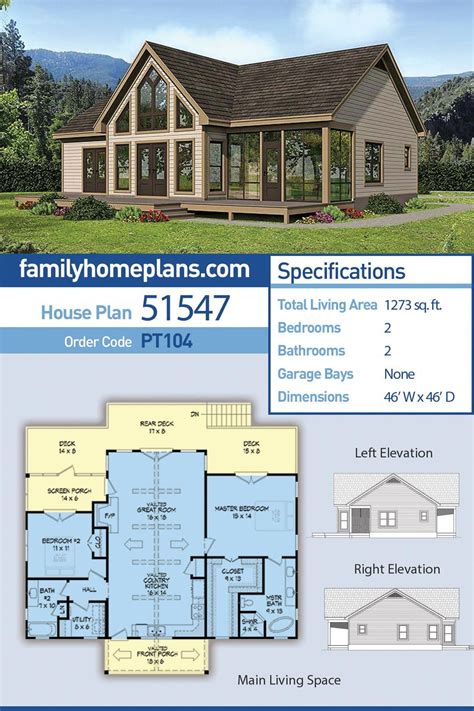 Lake House Open Floor Plans Layouts