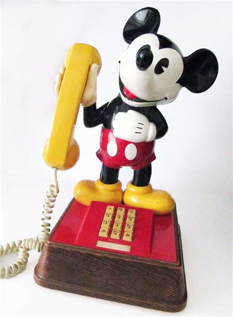 Vintage Mickey Mouse Phone 1976