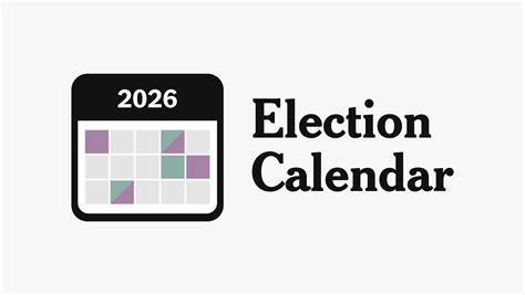 2026 Midterm Primary Election Calendar - The New York Times