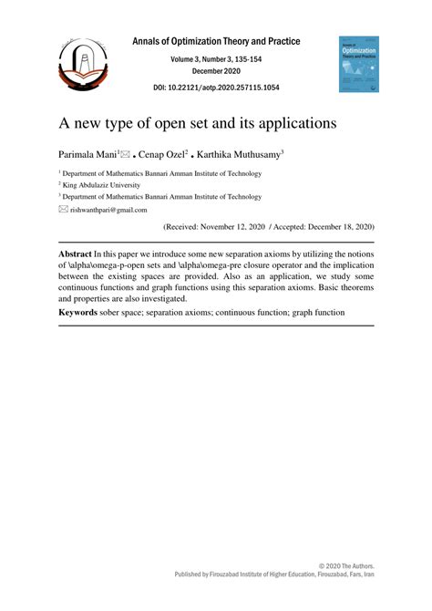 Image result for Open Set Theorem