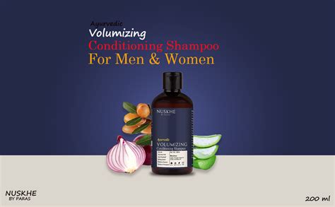 Nuskhe By Paras Ayurvedic Volumizing Conditioning Shampoo For Frizz ...