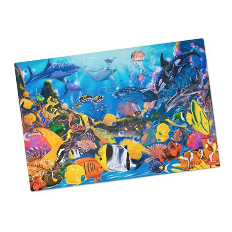 Melissa & Doug Underwater Floor Puzzle - 48 Pieces | Melissa And Doug Toys