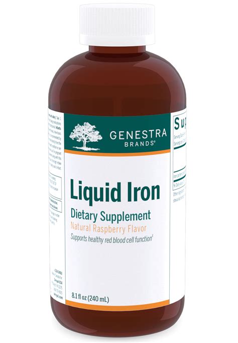 Liquid Iron Supplements
