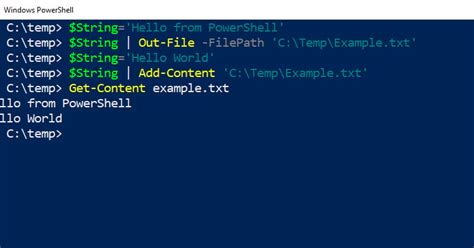Image result for How to Create a File in PowerShell