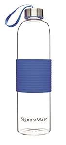 Signoraware Aqua Star Borosilicate Glass Bottle | Airtight & Leakproof ...
