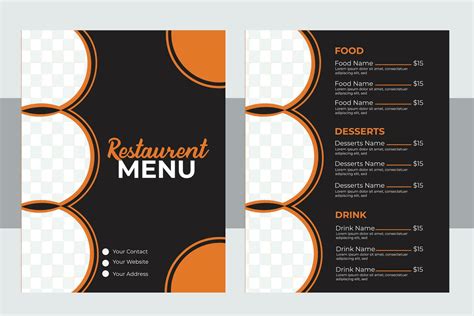 Restaurant Menu Card 的图像结果