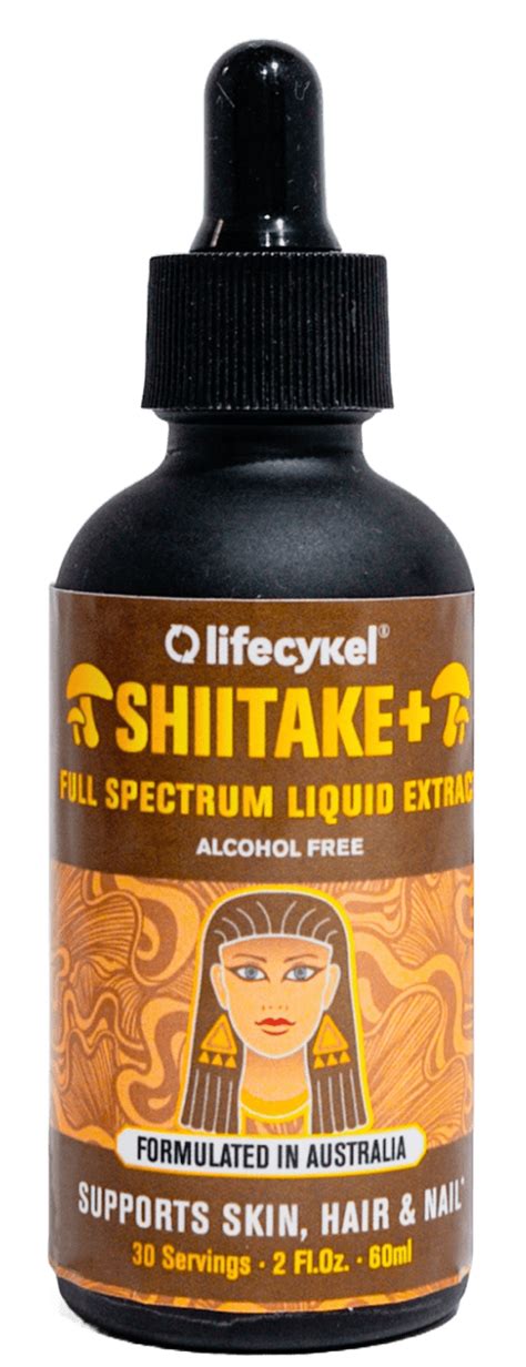 Shiitake Mushroom Liquid Extract | Life Cykel – LifeCykel India