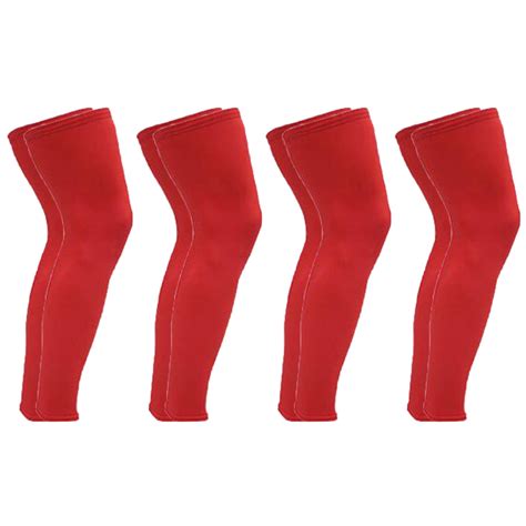TELOLY 4 Pairs Leg Compression Sleeve,Basketball Leg Sleeve,Compression ...