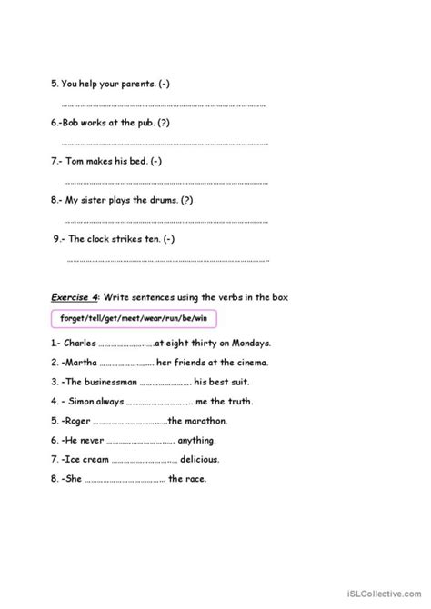 Image result for Present Simple Lesson