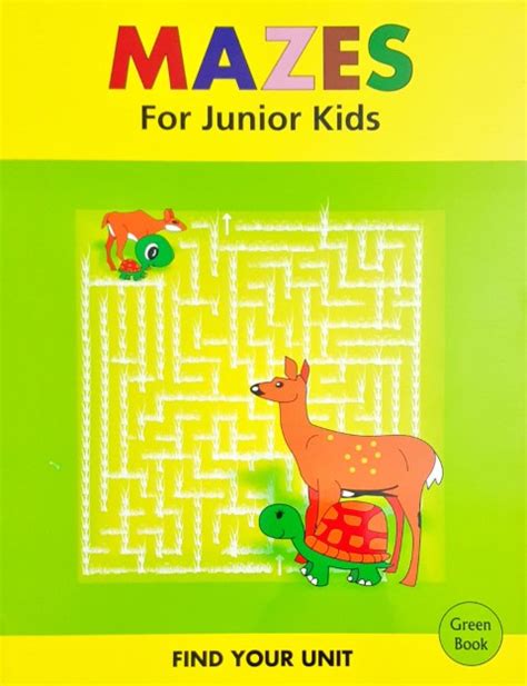 Mazes for Junior Kids (Green Book) – Books and You