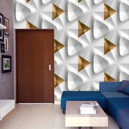 COLOR SOLUTION Decorative Yellow, White Wallpaper Price in India - Buy ...