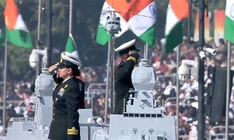 India unveils maritime might with INS Surat, INS Nilgiri, INS Vagsheer ...