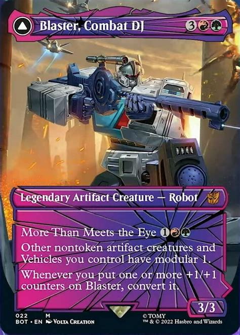 Buy Magic: the Gathering - Blaster, Combat DJ // Blaster, Morale ...