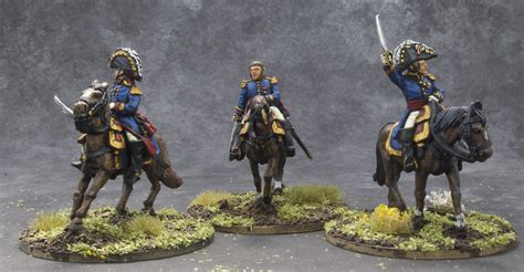 Painted Napoleonic French Generals and Marshals - Bay Area Miniatures