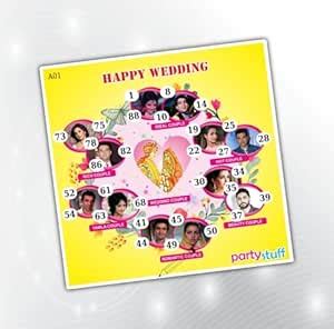 Party Stuff Couple theme Tambola Housie in Group Number Kukuba (18 ...