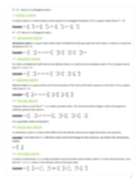 Image result for Matrices Examples