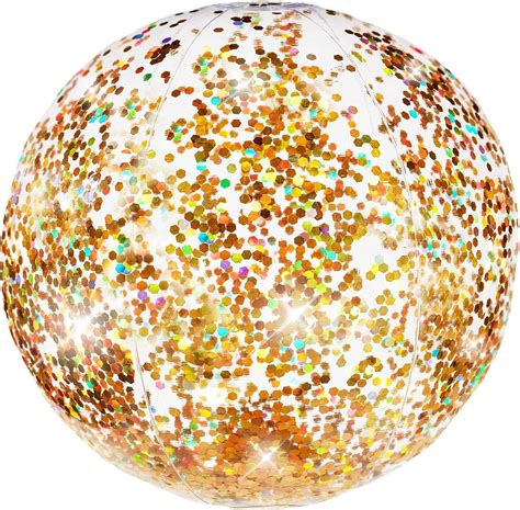 Poolcandy Glitter or 3D Beach Balls, Multiple Color India | Ubuy
