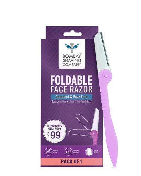 Bombay Shaving Company Foldable Hair Removal Razor – Minifeelindia