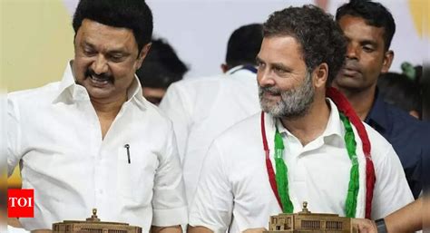 'Will DMK-Cong follow TMC playbook?': BJP attacks ruling coalition in ...