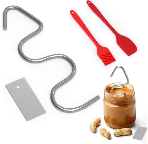 Amazon.com | Cadeya Peanut Butter Stirrer, Stainless Steel Natural ...