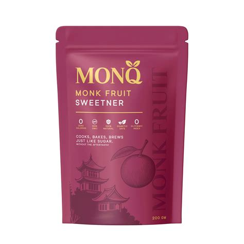 Natural Sweetness with Monk Fruit & Erythritol – Zero Guilt – MONQ Shop
