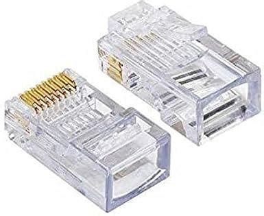 D-Link RJ 45 Connector Plug for ethernet 10/100 BASE-T UTP Cable Box of ...