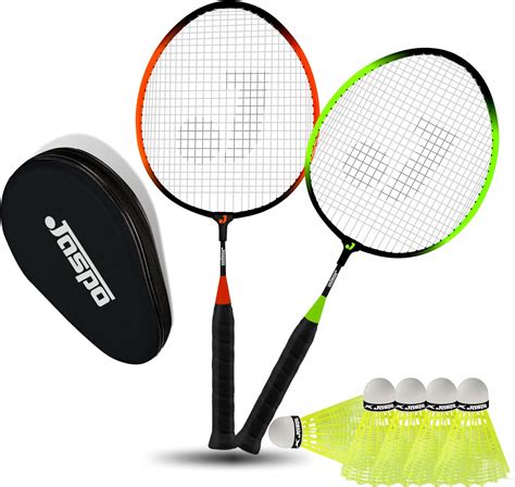 Buy Jaspo Kidzy Steel Badminton Racquet Set (Racket Length -18 Inches ...