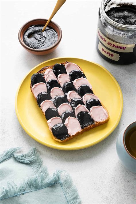Black Sesame Paste (spreads easily + not too sweet)