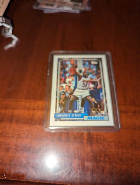 Shaq rookie card? Be gentle either way. He n Jordan are my best. : r ...