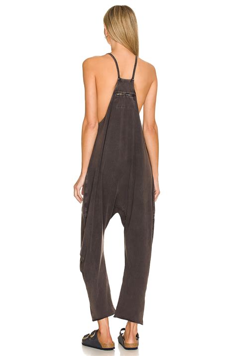 Free People x FP Movement Hot Shot Onesie in Washed Black | REVOLVE