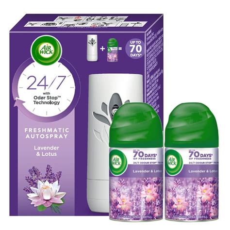 Buy Air wick Freshmatic Machine + 2 Lavender Refill Combo 250 Ml Each ...