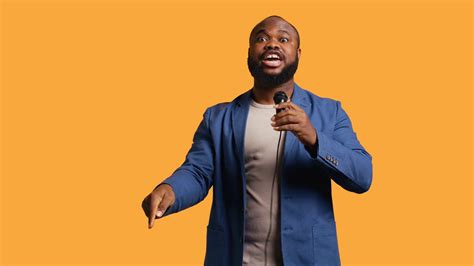 African American Motivational Speaker Stock Footage SBV-348965982 ...