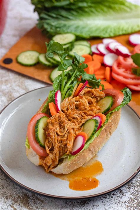 Pan con Pollo Salvadoreño Recipe- The Foreign Fork