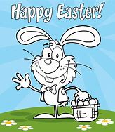 Image result for Easter Bunny Colouring Activities for Kids
