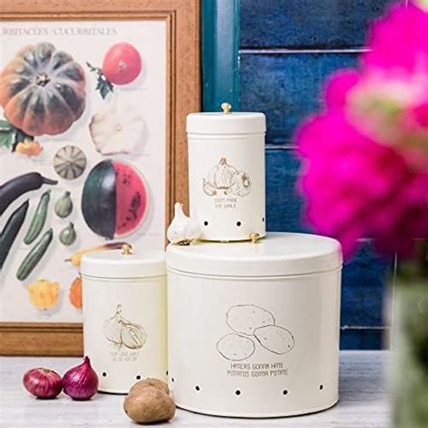 Buy Generic Mindful Craft Potato, Onion, Garlic And Ginger Canisters ...