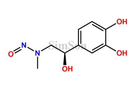 Epinephrine Nitroso Impuirty | CAS No- NA | Simson Pharma Limited