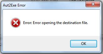 Image result for Destination File Could Not Be Created