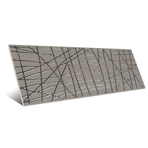 Decor Prodigy Slategrey 20x60 cm (Precio por Pieza)