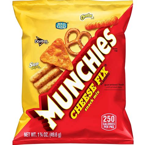 Amazon.com : Munchies Snack Mix, Cheese Fix, 1.75 Ounce (Pack of 64 ...
