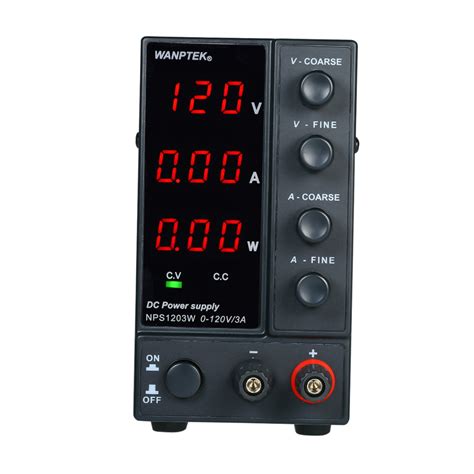 Regulador de potencia wanptek NPS1203W 0-120V 0-3A Fuente de ...