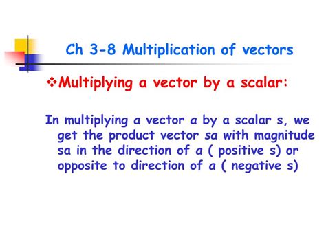 Image result for Multplicationofvectors