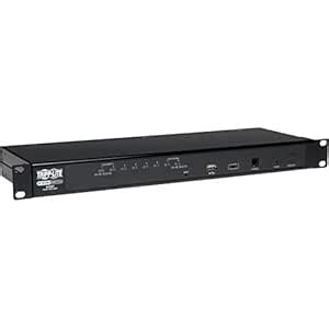 TRIPP LITE 8-Port Steel Rackmount IP KVM Switch with On-Screen Display ...